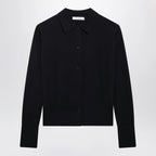 Max Mara Navy wool-blend cardigan