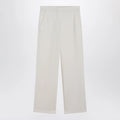 Max Mara Ivory straight-leg trousers