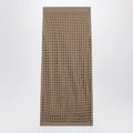 Max Mara Mesh cotton maxi skirt in Desert