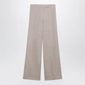 Max Mara Long silk trousers in pink