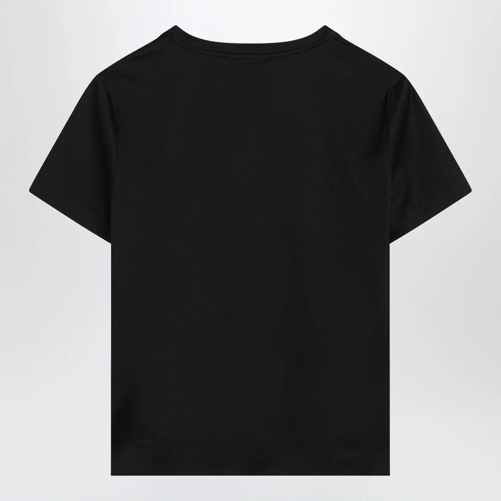 Max Mara Black cotton T-shirt