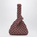 Hibourama Niky pink jewel bag with crystals