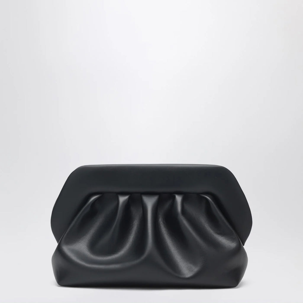 THEMOIRè Large Tia clutch in black