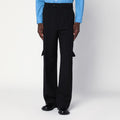 NAMACHEKO Black cargo trousers in cotton