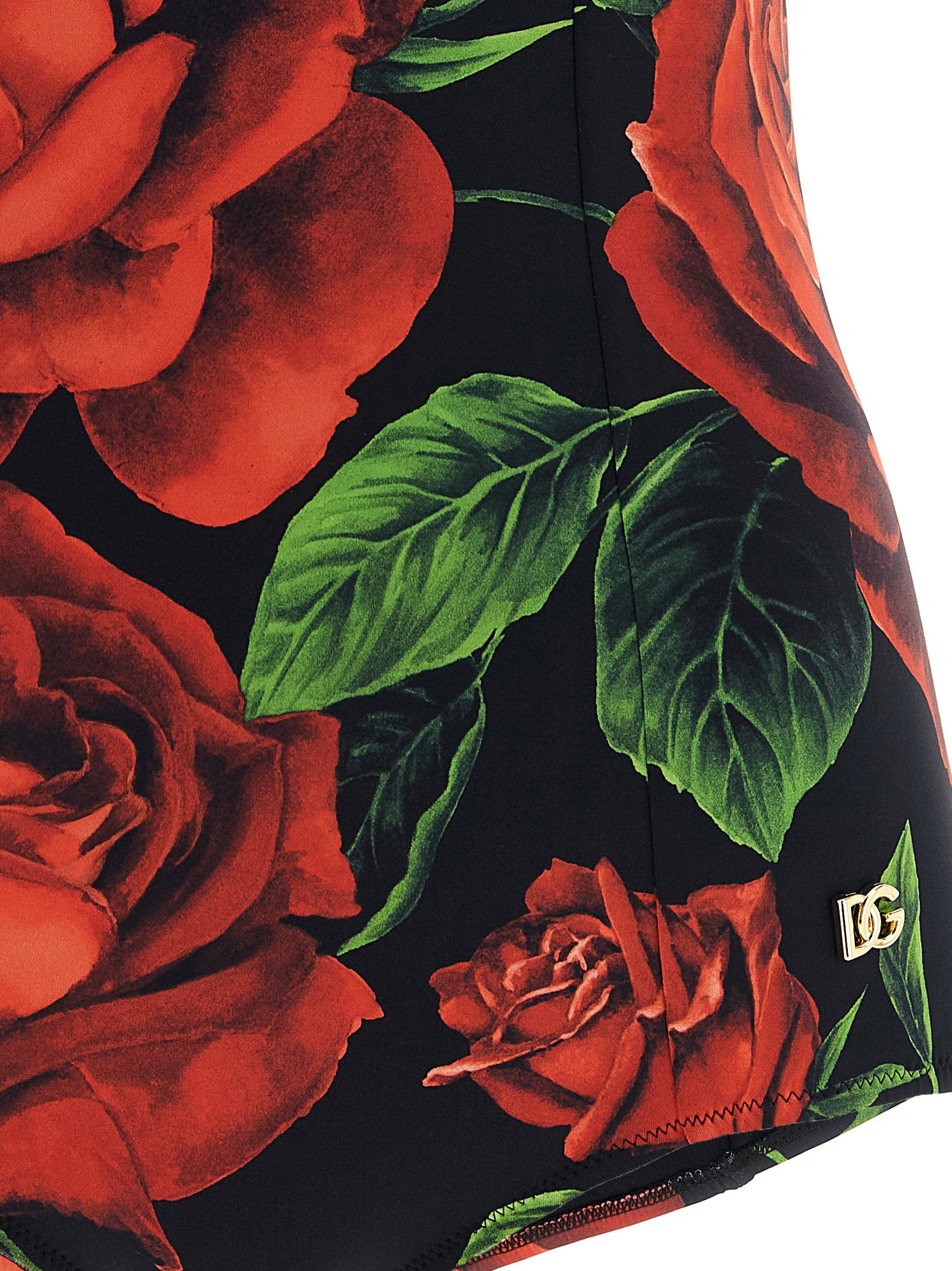 Dolce & Gabbana One-piece Swimsuit With Balcony