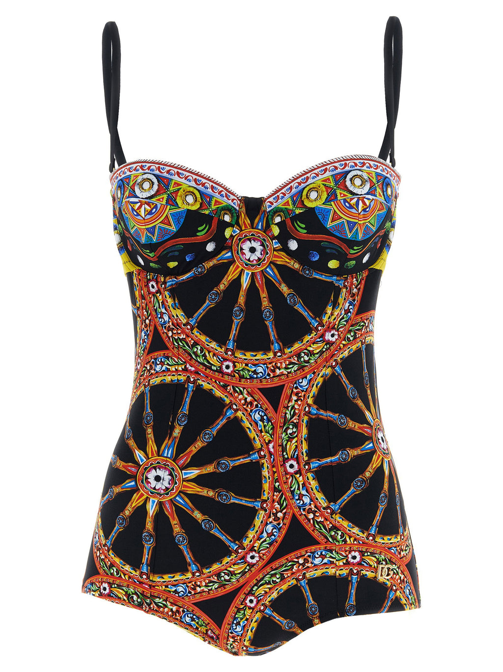 Dolce & Gabbana Carretto One-piece Swimsuit
