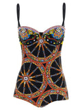 Dolce & Gabbana Carretto One-piece Swimsuit