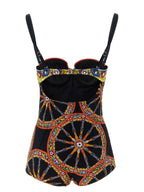 Dolce & Gabbana Carretto One-piece Swimsuit