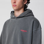 Represent Washed black hoodie