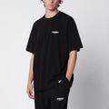 Represent Black cotton T-shirt with logo