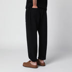 Represent Black cotton jogging trousers