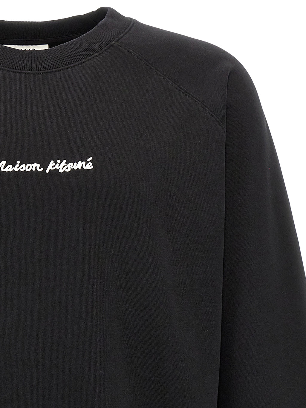 Maison Kitsuné Logo Embroidery Sweatshirt
