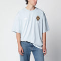 Off White Off-White™ Off-White light blue T-shirt with logo prints
