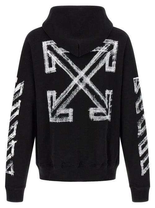Off White Motion Arrow Skate Hoodie