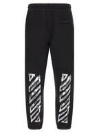 Off White Motion Arrow Cuffed Joggers