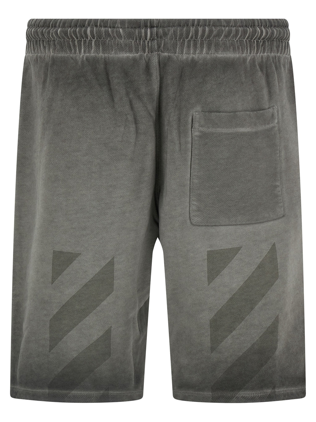 Off White Off-white Laundry Diagonal Skate Bermuda Shorts