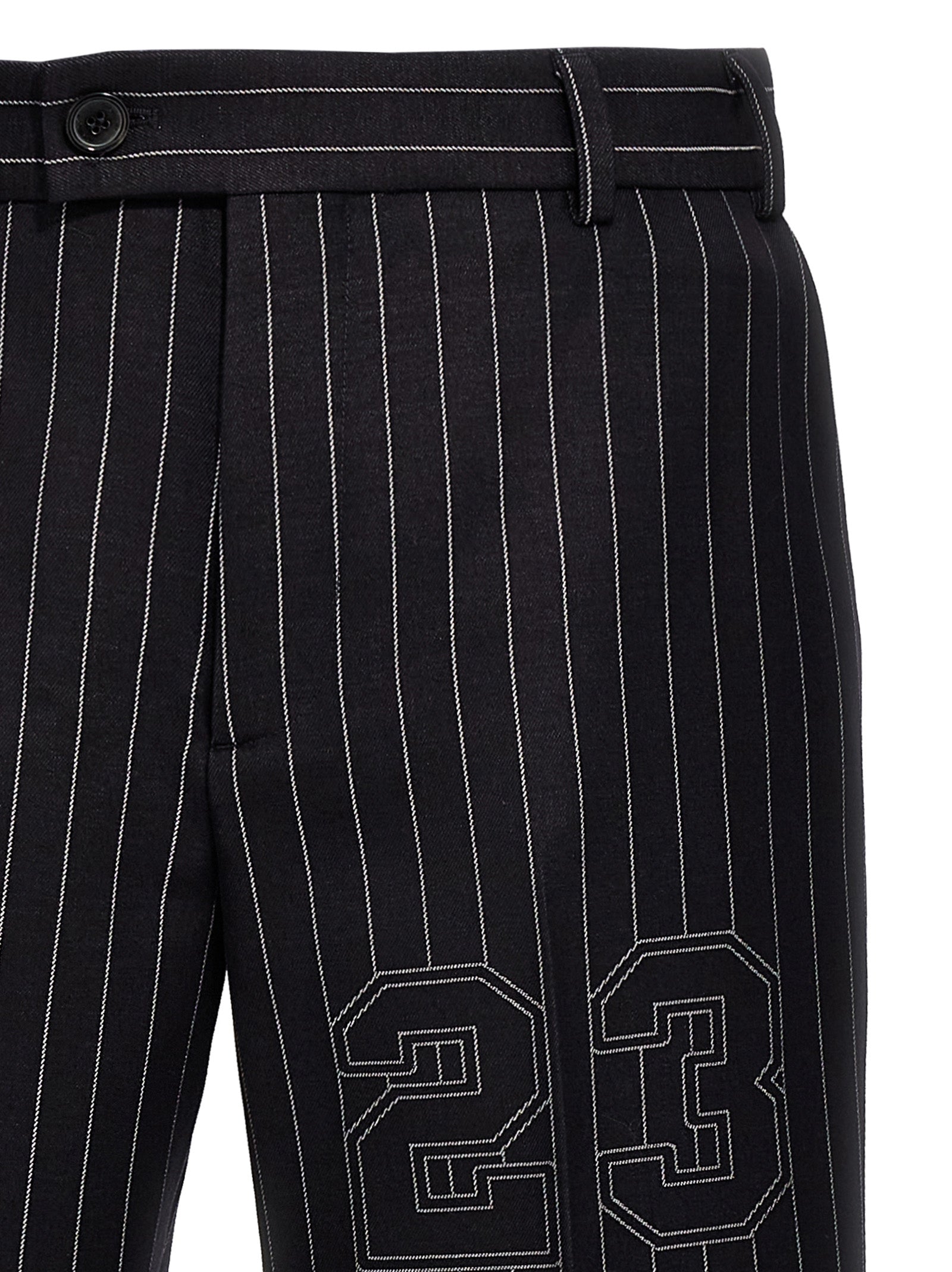 Off White 23 Pinstripes Trousers