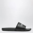 Off White Off-White™ Black Bookish Sliders with logo