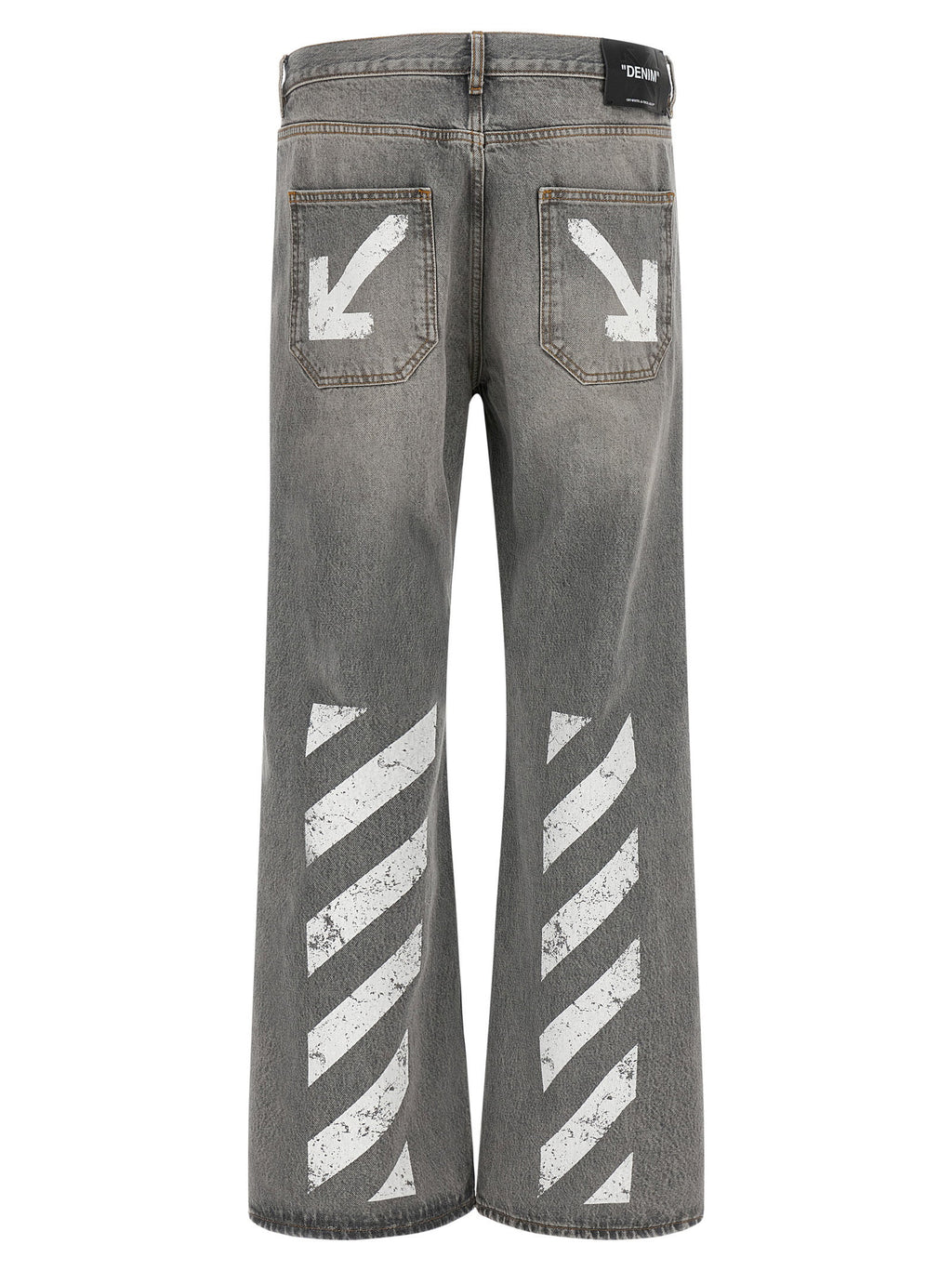 Off White Half Arrow Diag Slim Jeans