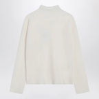 Max Mara Ivory cashmere-blend sweater