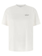 تيشيرت مزين بزهور متوهجة وسهم Off White