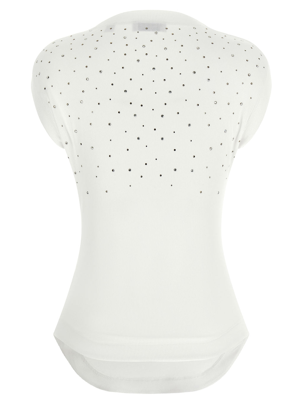 Off White Top Swarowski