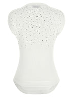 Off White Top Swarowski