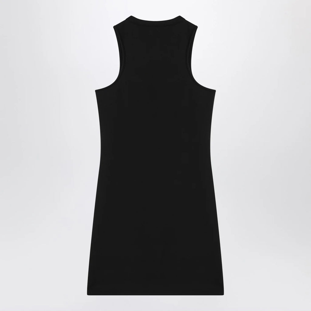 Off White Off-White™ Black mini dress with logo