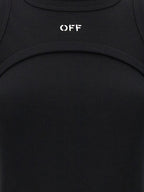 Off White Off Stamp Dress