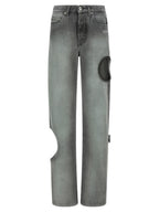 Off White Spray New Meteor Jeans
