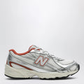 New Balance 740 Bungee Lace Silver Metallic / Cinnamon Sneakers
