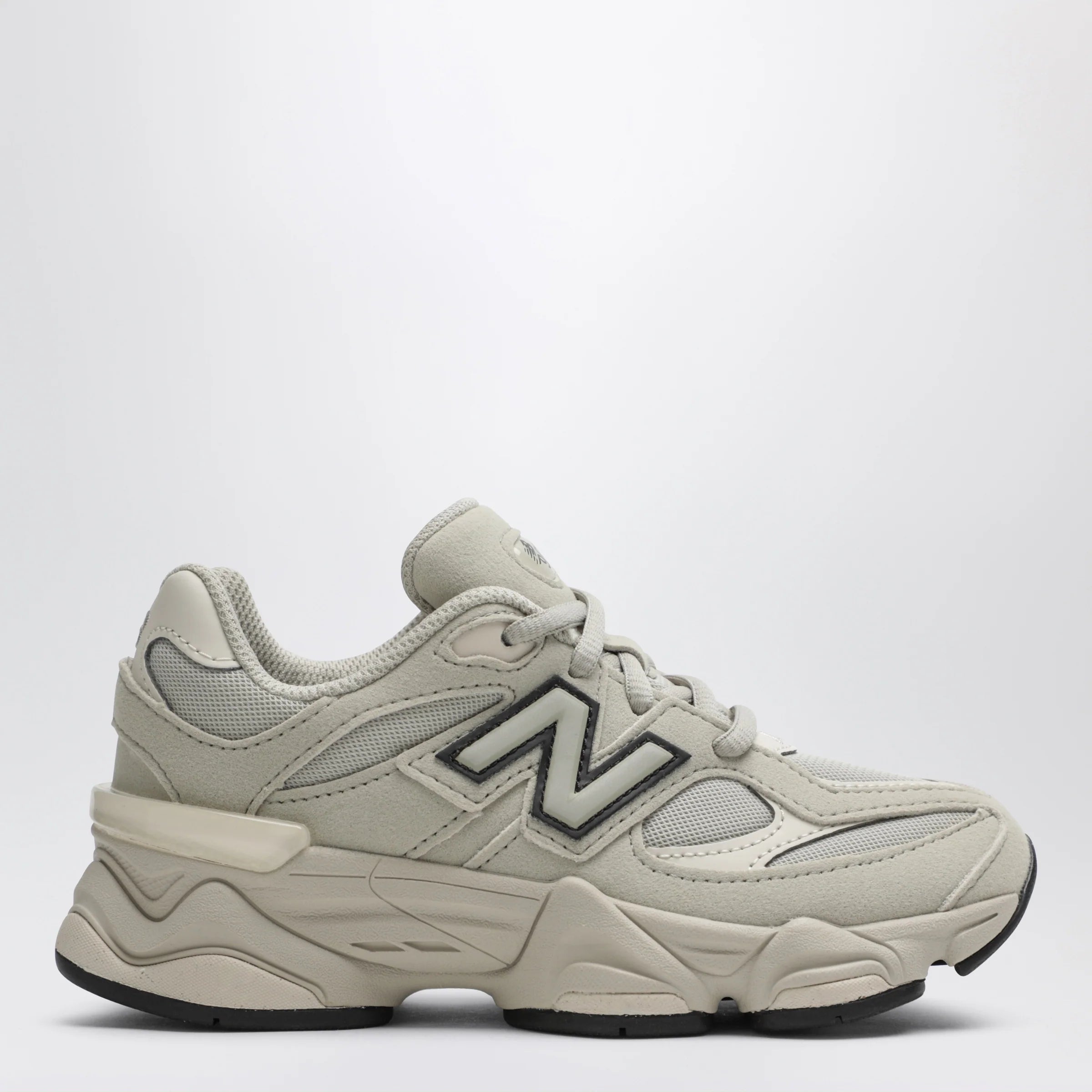 New Balance 9060 Shipyard/Linen Sneakers in mesh and suede