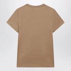 Max Mara Camel cotton jersey T-shirt