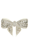 Self-Portrait Crystal Embellished Bow Hair Clip