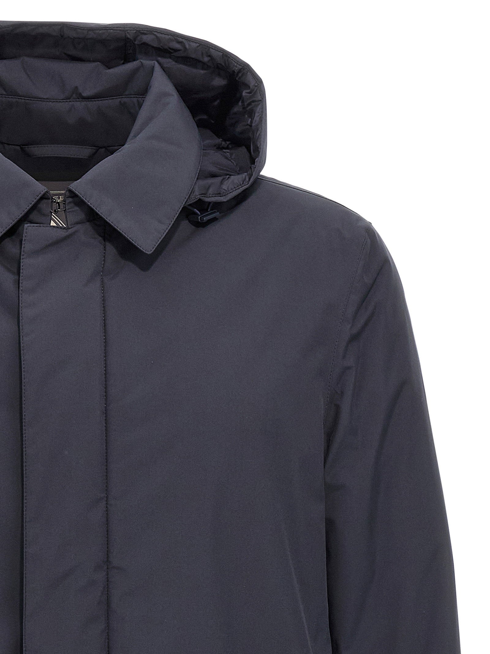 Herno Removable Hood Parka