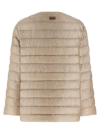 Herno Leather Strap Down Jacket