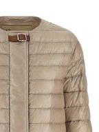 Herno Leather Strap Down Jacket