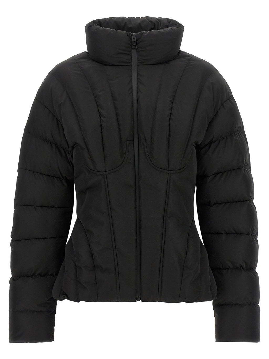Elisabetta Franchi Bustier Quilted Down Jacket