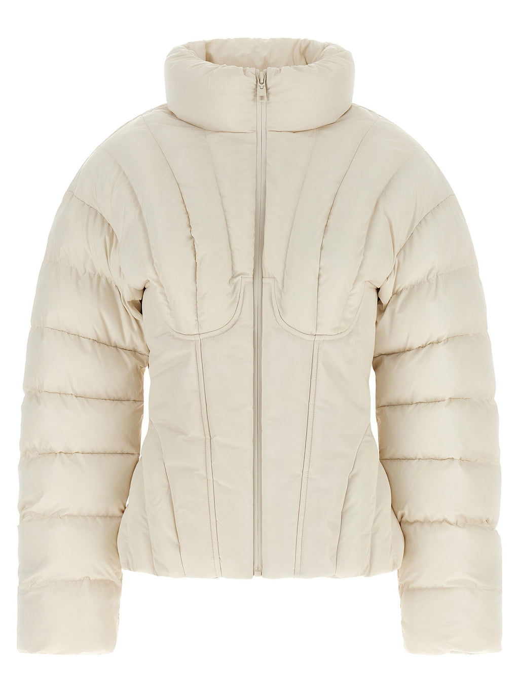 Elisabetta Franchi Exhausted Quilted Down Jacket