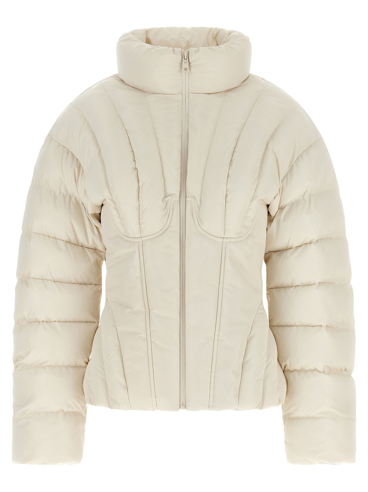 Elisabetta Franchi Exhausted Quilted Down Jacket