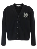 Maison Kitsuné Fox Head Cardigan