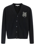 Maison Kitsuné Fox Head Cardigan
