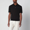 ZEGNA Dark brown wool polo