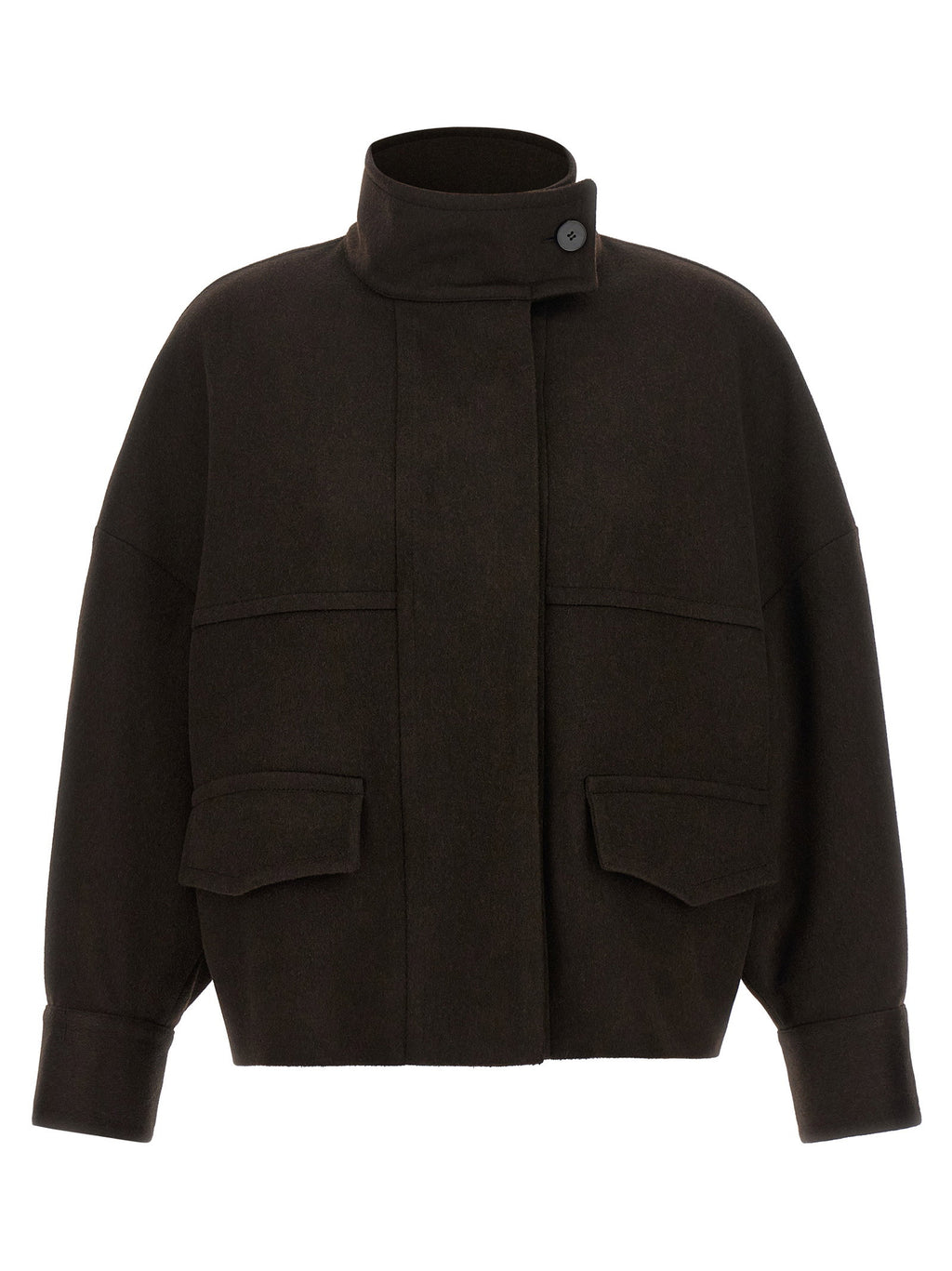 Alberto Biani Loro Piana Wool Bomber Jacket