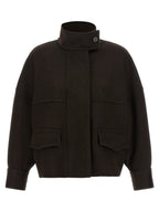 Alberto Biani Loro Piana Wool Bomber Jacket