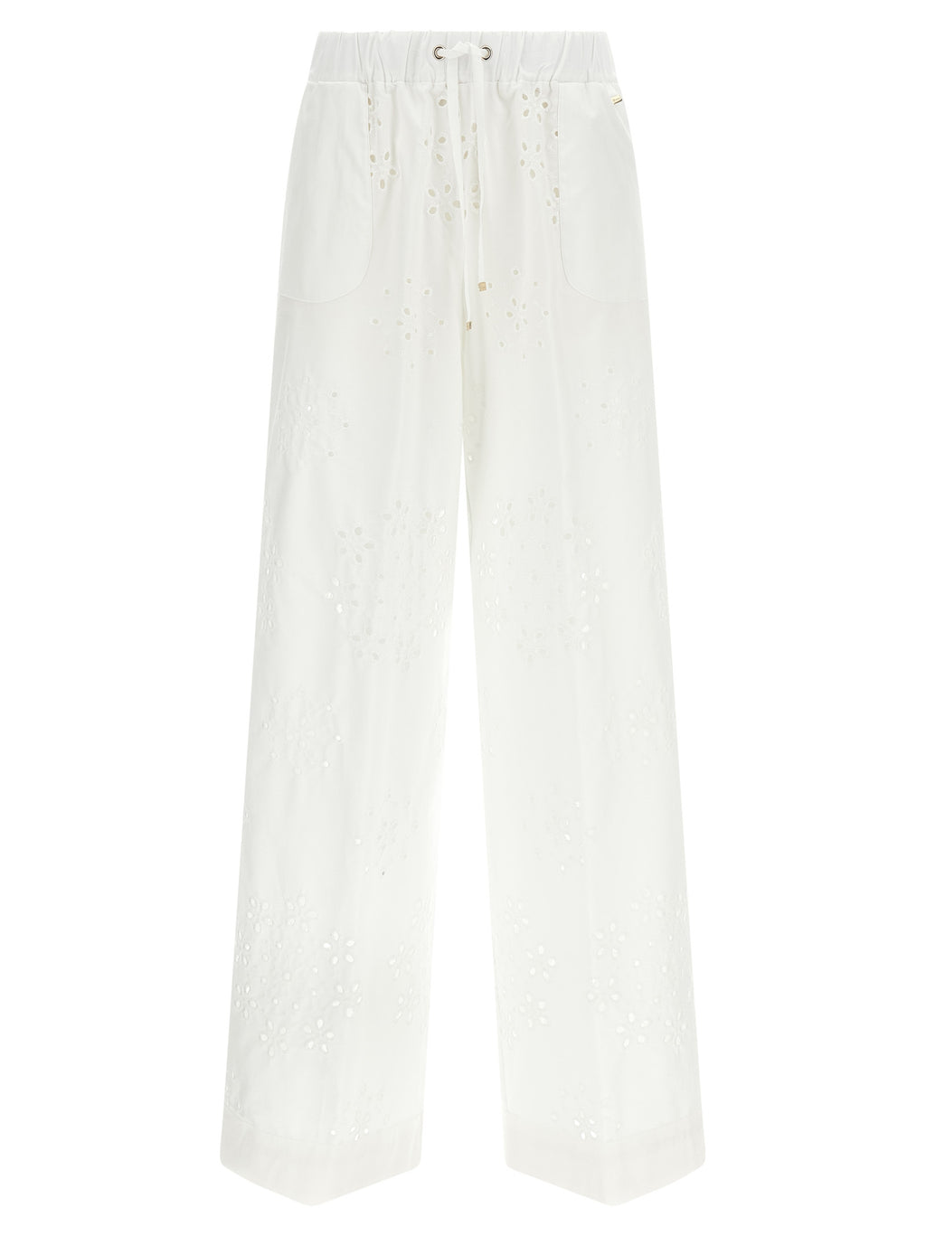 Herno Broderie Anglaise Pants