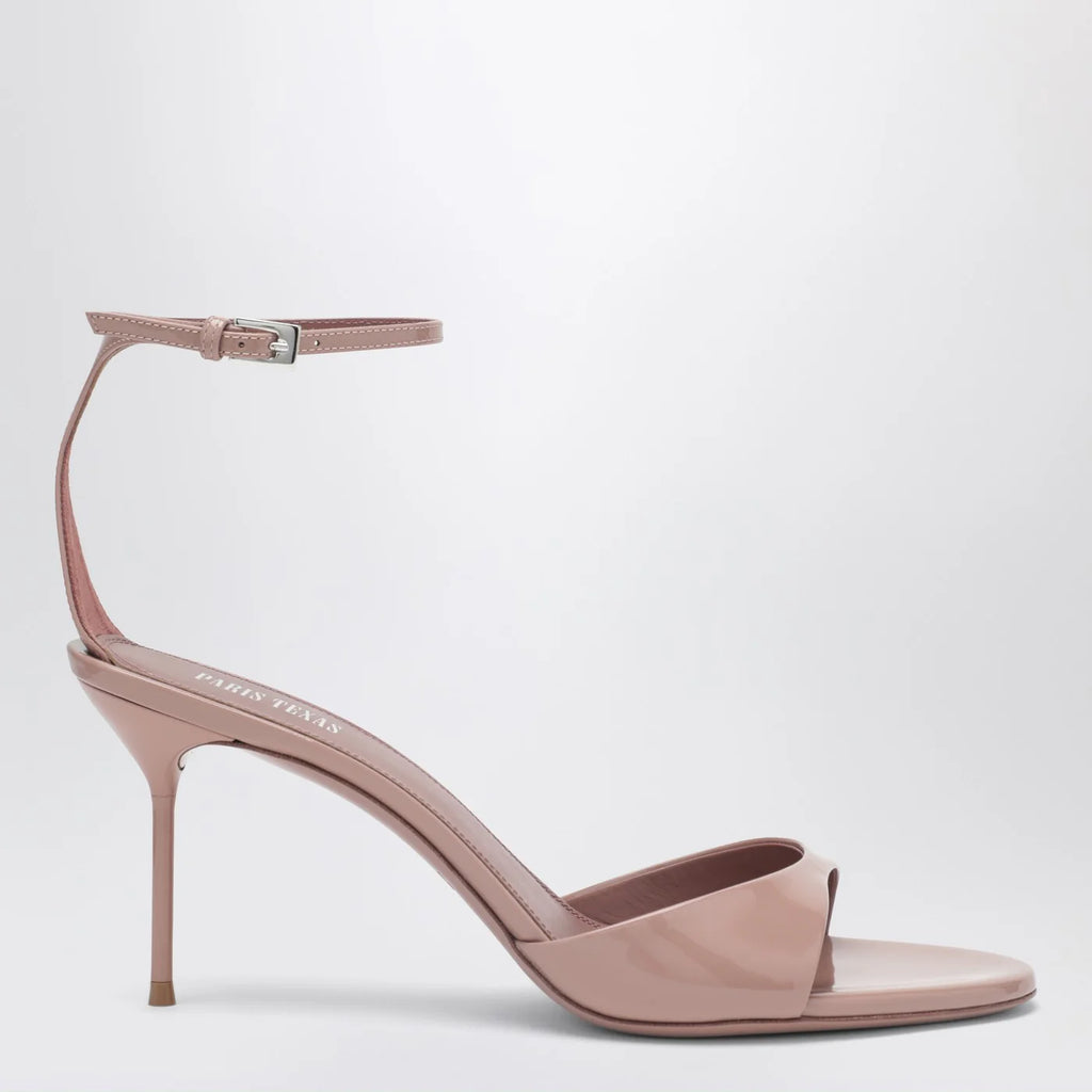 Paris Texas Lidia antique pink patent leather sandal