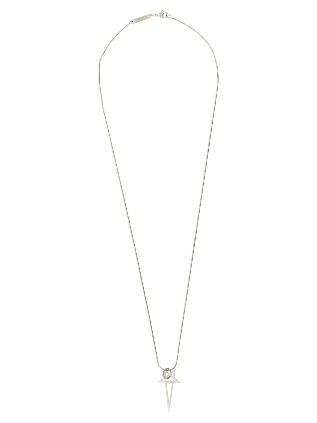 Rick Owens Pentagram Necklace