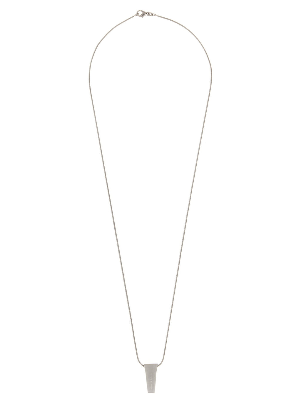 Rick Owens Mini Crystal Trunk Necklace