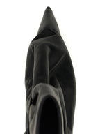 Rick Owens Tied Taco Kiss Ankle Boots